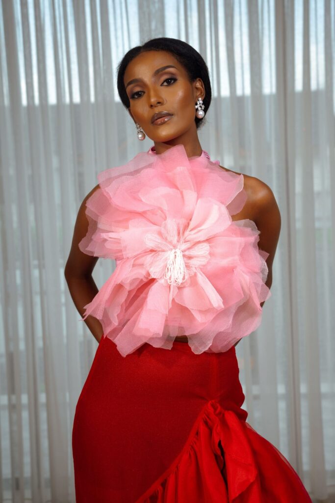 Onyinye Top with Dinma Skirt