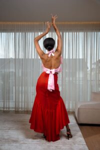 Onyinye Top with Dinma Skirt